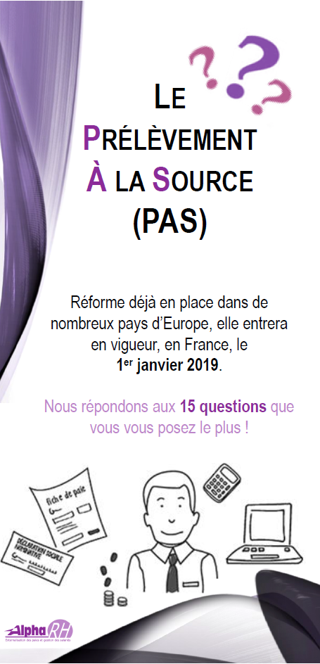Flyer Prélèvement à la Source - à l'attention des salariés